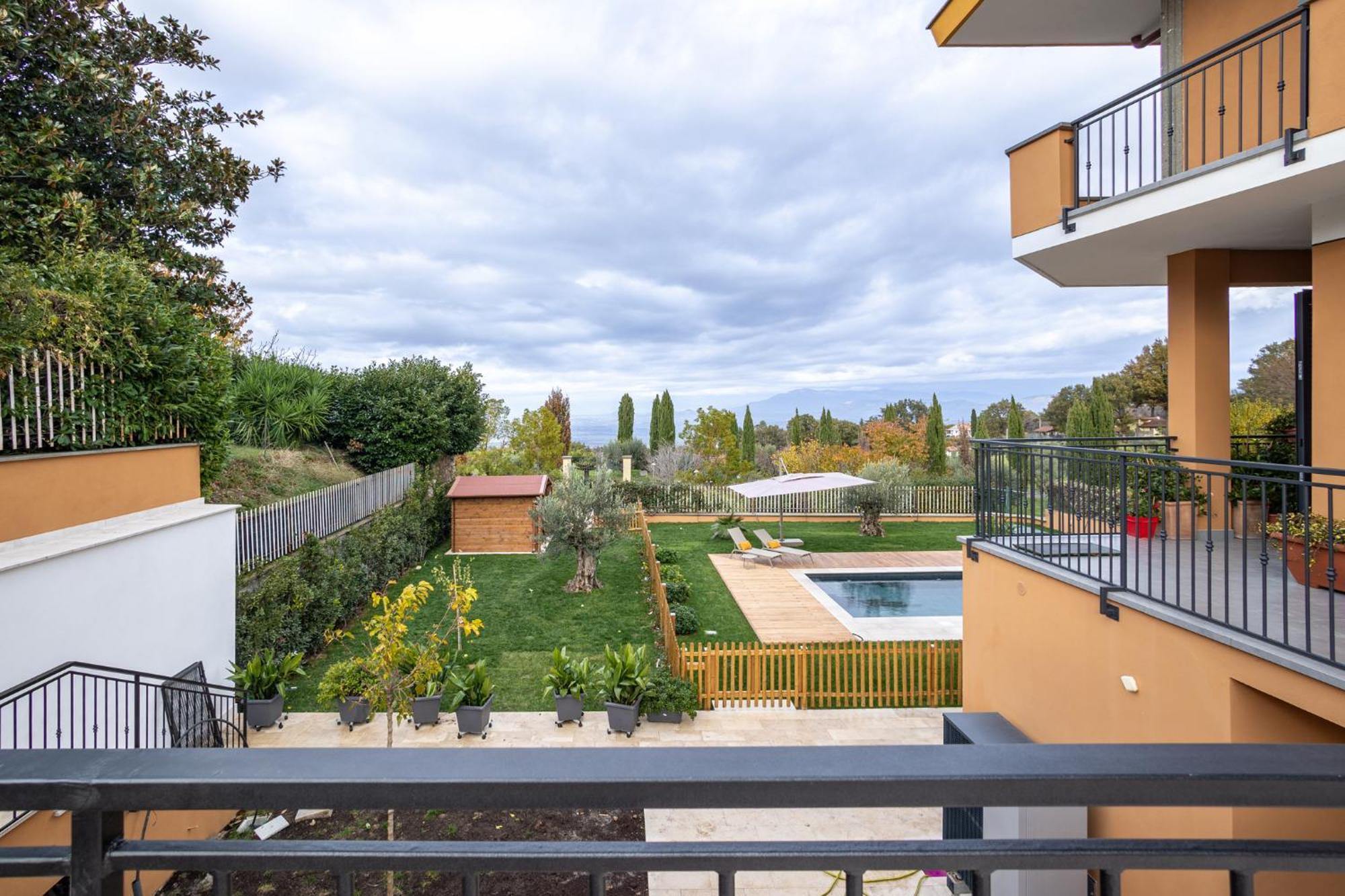 Aura Bed and Breakfast Monte Porzio Catone Exteriör bild